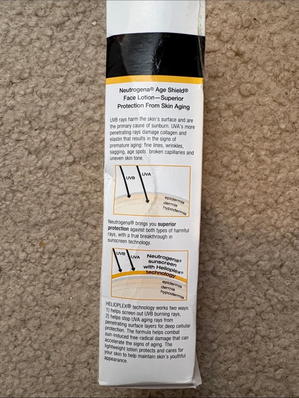 Neutrogena Age Shield Face Sunscreen SPF 70 - White